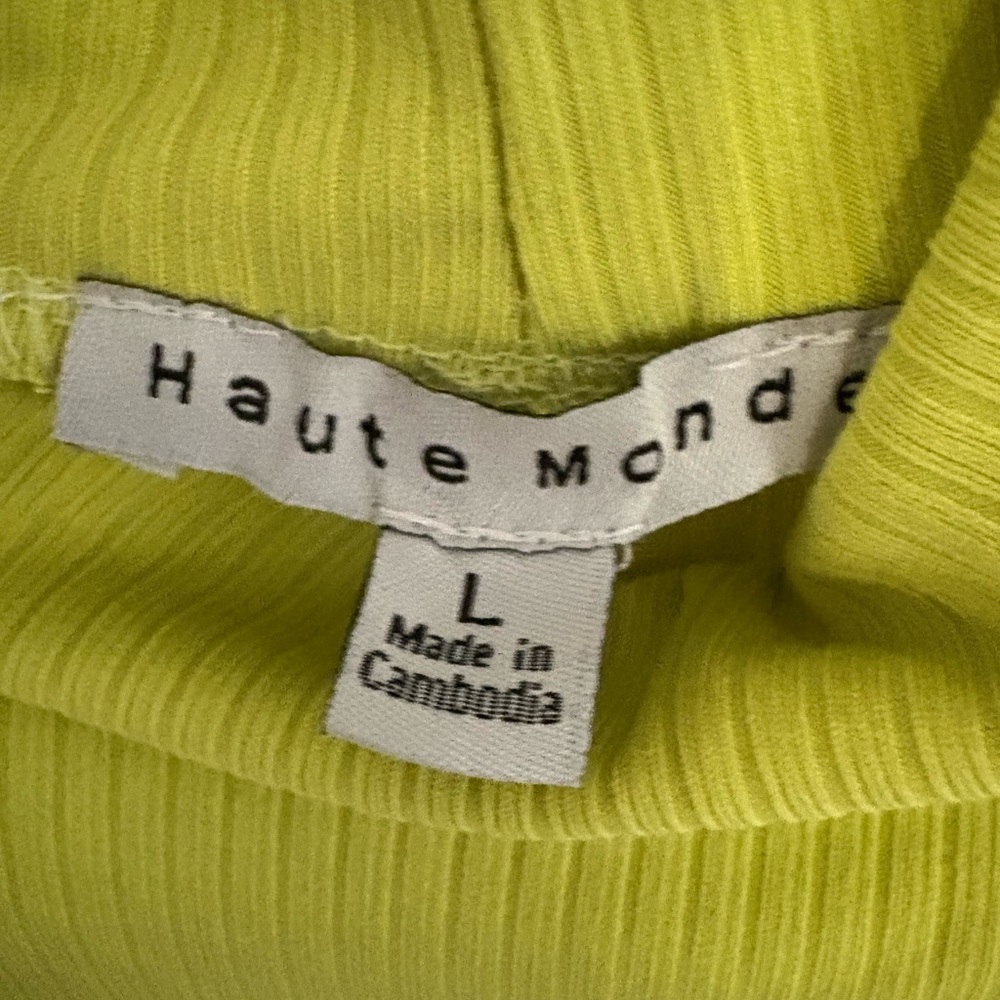 Brand new Bright Yellow Long Sleeve Top - Picture 2 of 6